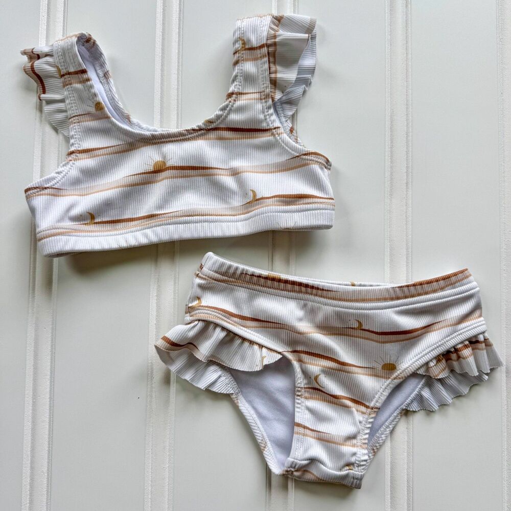 Sweet P Baby Co Toddler Girls Bikini Swim Suit | Modern Boho